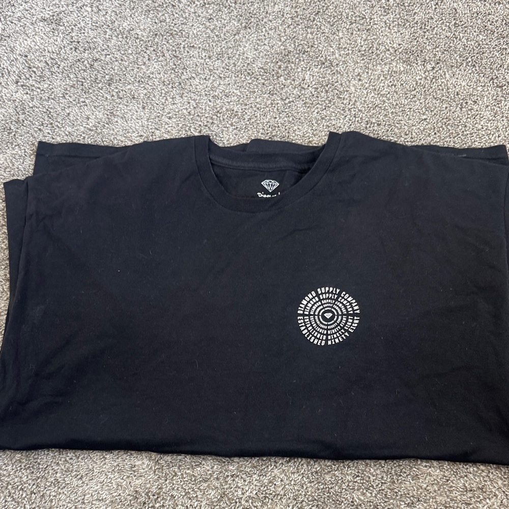 Diamond Supply Co. Black Short Sleeve Tee